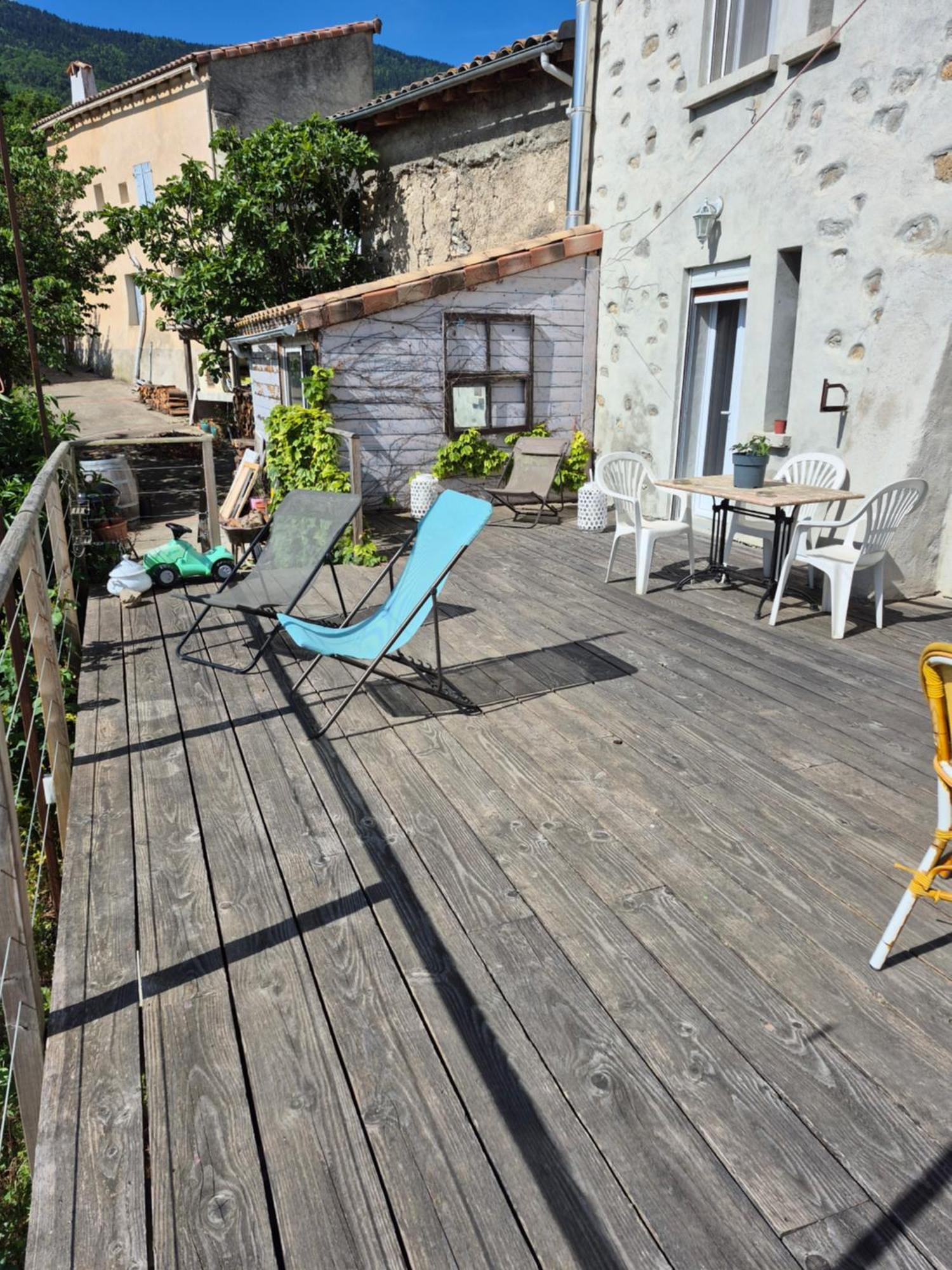 Grande Terrasse Avec Vue Entre Mediterranee Et Pays Cathare Cailla Экстерьер фото
