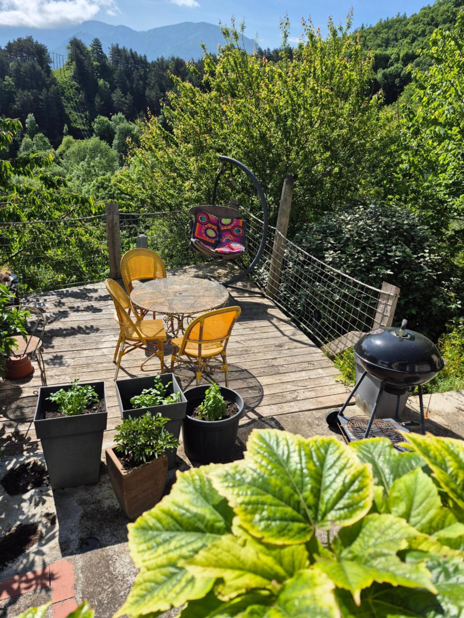 Grande Terrasse Avec Vue Entre Mediterranee Et Pays Cathare Cailla Экстерьер фото