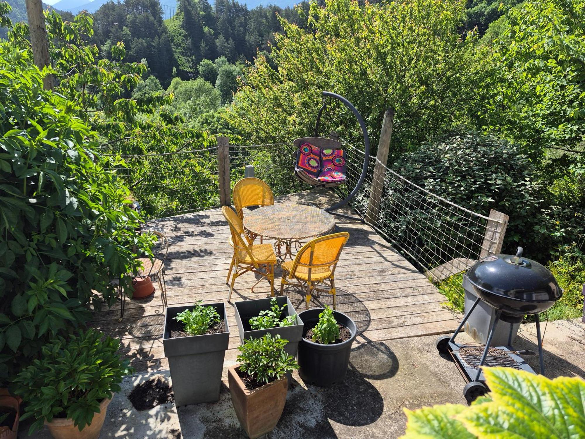 Grande Terrasse Avec Vue Entre Mediterranee Et Pays Cathare Cailla Экстерьер фото